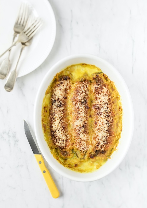 Gratin de banane au curry