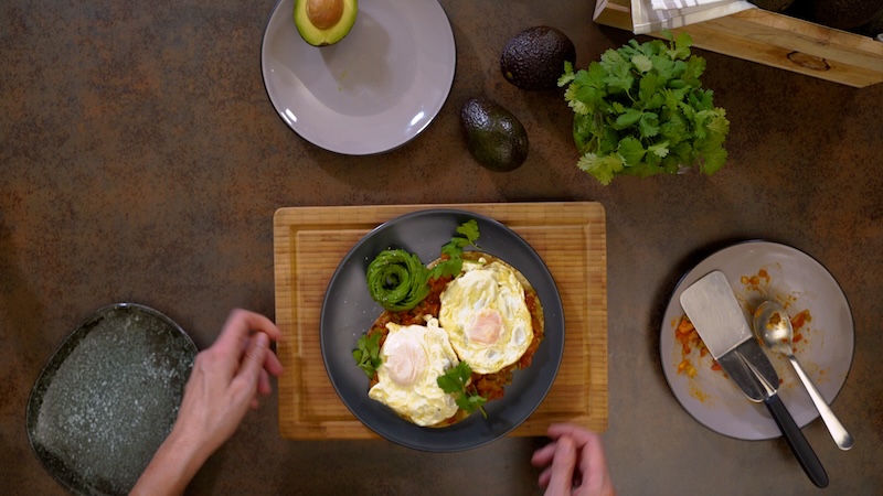 recette de Huevos rancheros