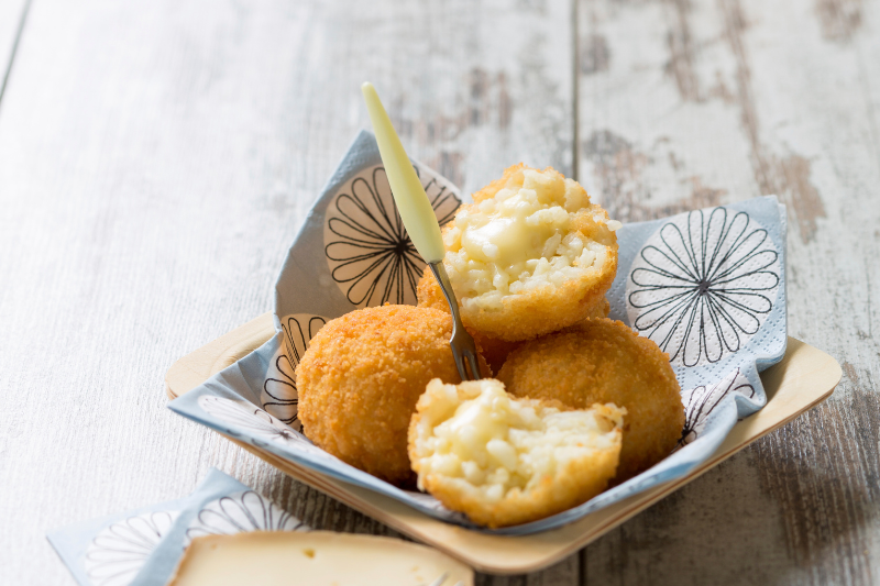 Arancini au Raclette du Valais