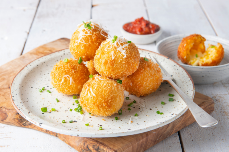 Arancini à la mozzarella et aux patates douces