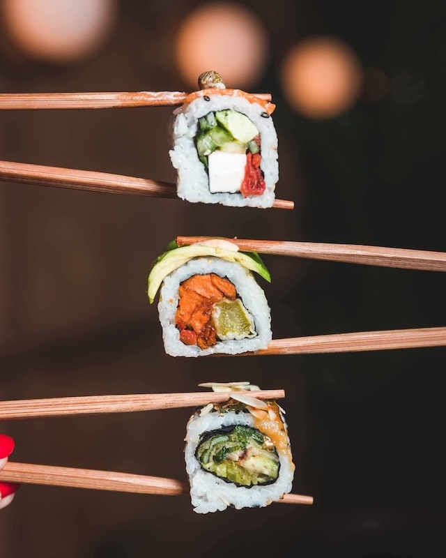 sushi végétal