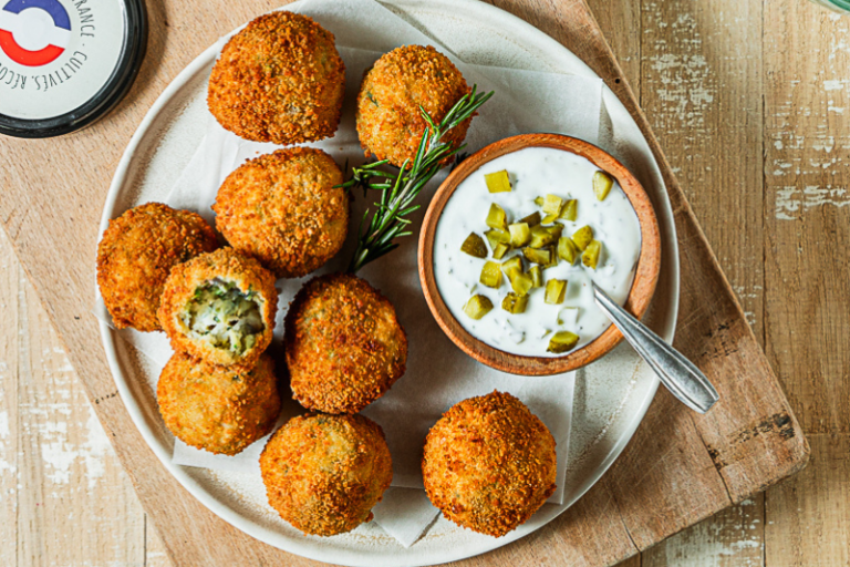 Croquettes de poisson à la courgette