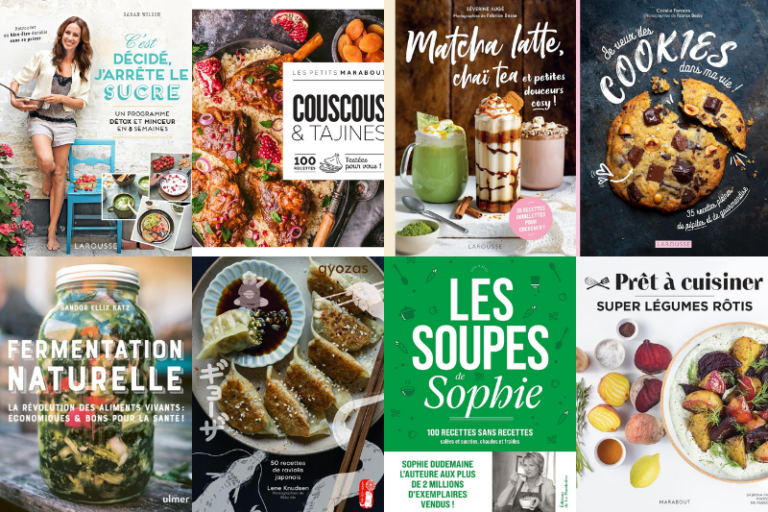 Les livres de cuisine de janvier 2024
