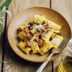 recette de Pâtes à la sauce de potimarron