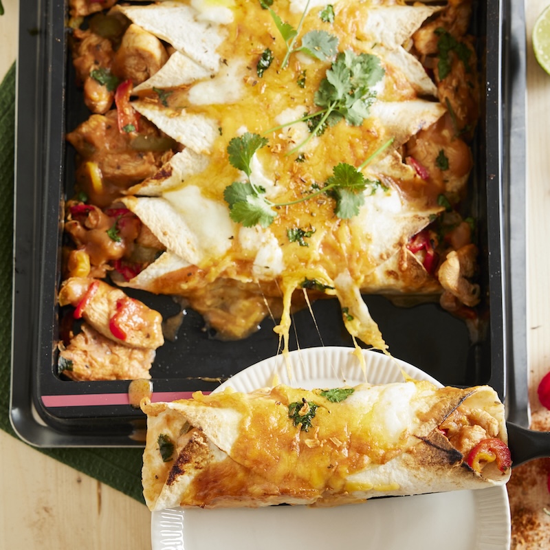 recette d'Enchiladas au poulet