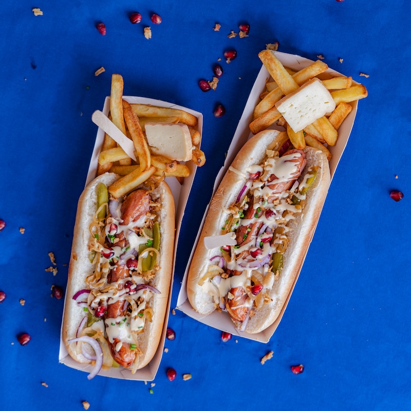 recette de Hot-dog au Maroilles