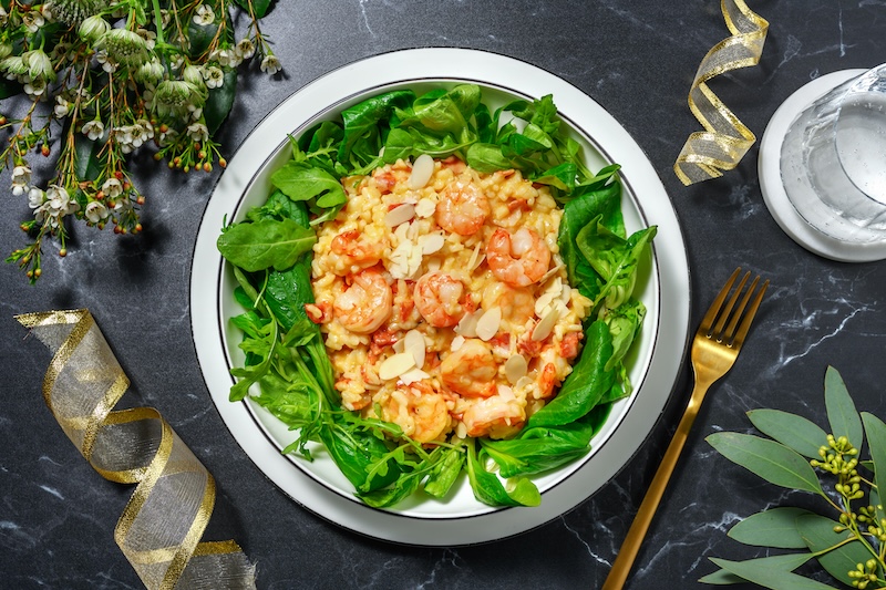 recette de Risotto aux crevettes