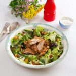 recette de Salade de pintade façon César