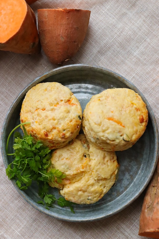 recette de Scones de patates douces