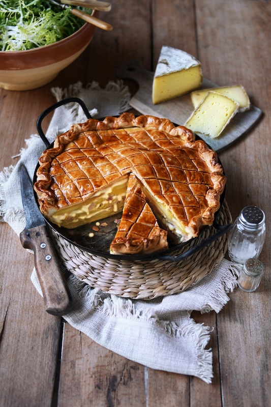 recette de Tourte à la tomme de Savoie