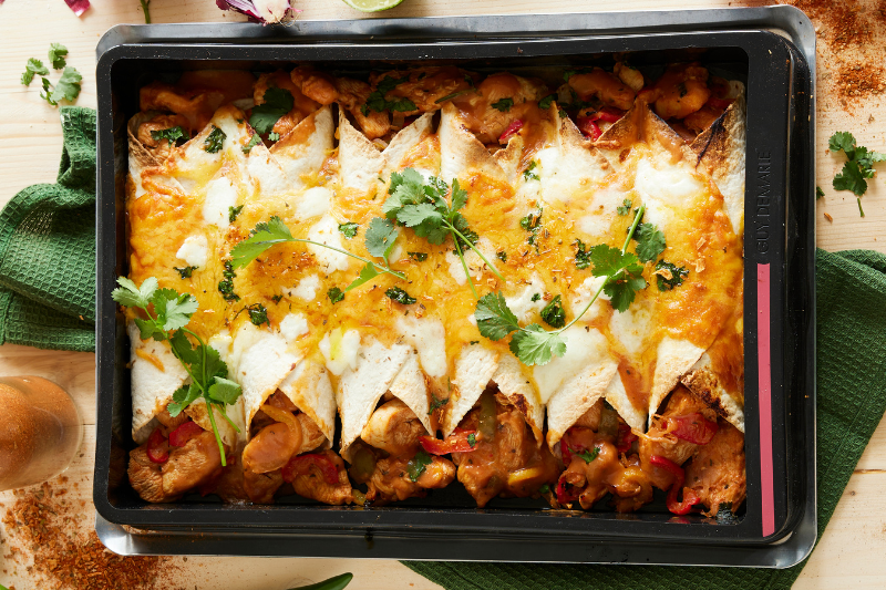 Enchiladas au poulet