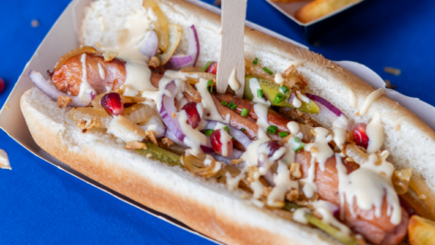 Hot-dog au Maroilles
