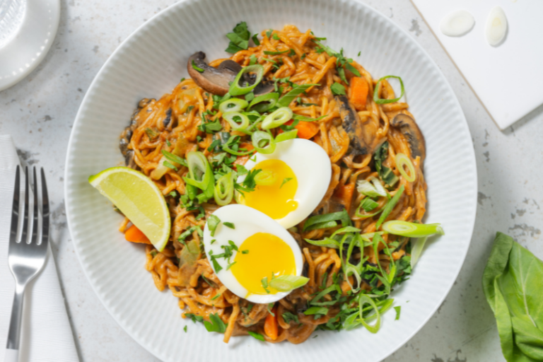 Laksa veggie aux légumes et coco
