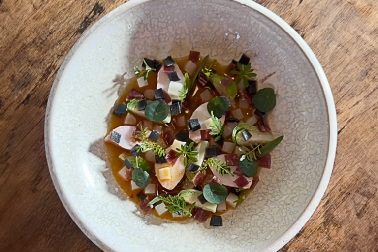 Minestrone au homard