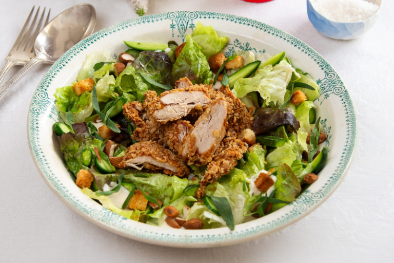 Salade de pintade façon César