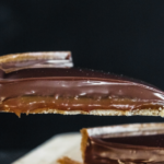 La tarte chocolat caramel de Feuillette