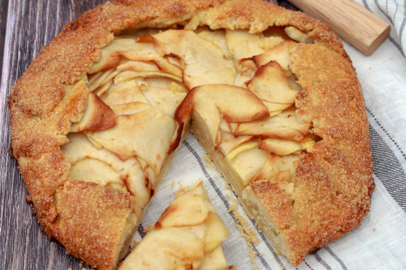 Tarte rustique aux pommes du Limousin