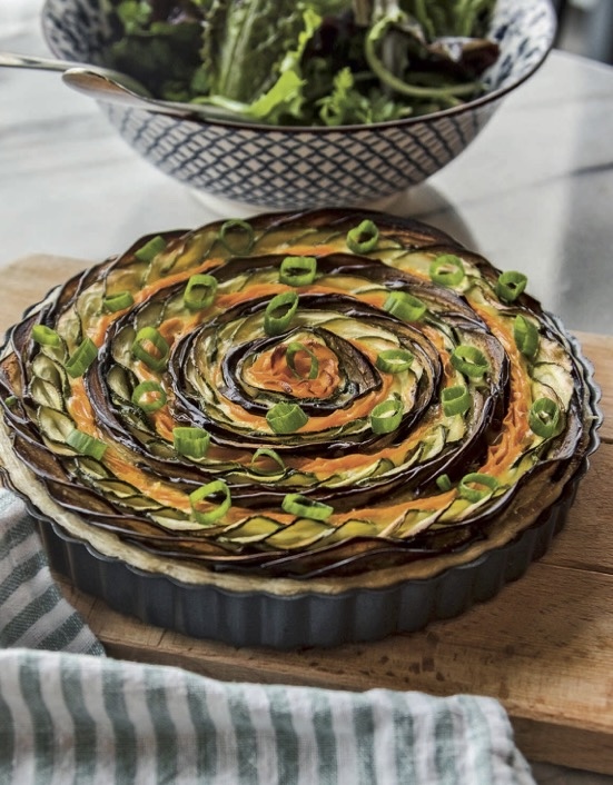 recette de La tarte aux légumes de Feuillette