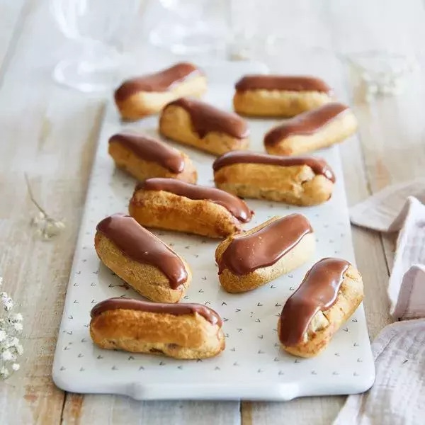 recette de Mini-éclairs au chocolat