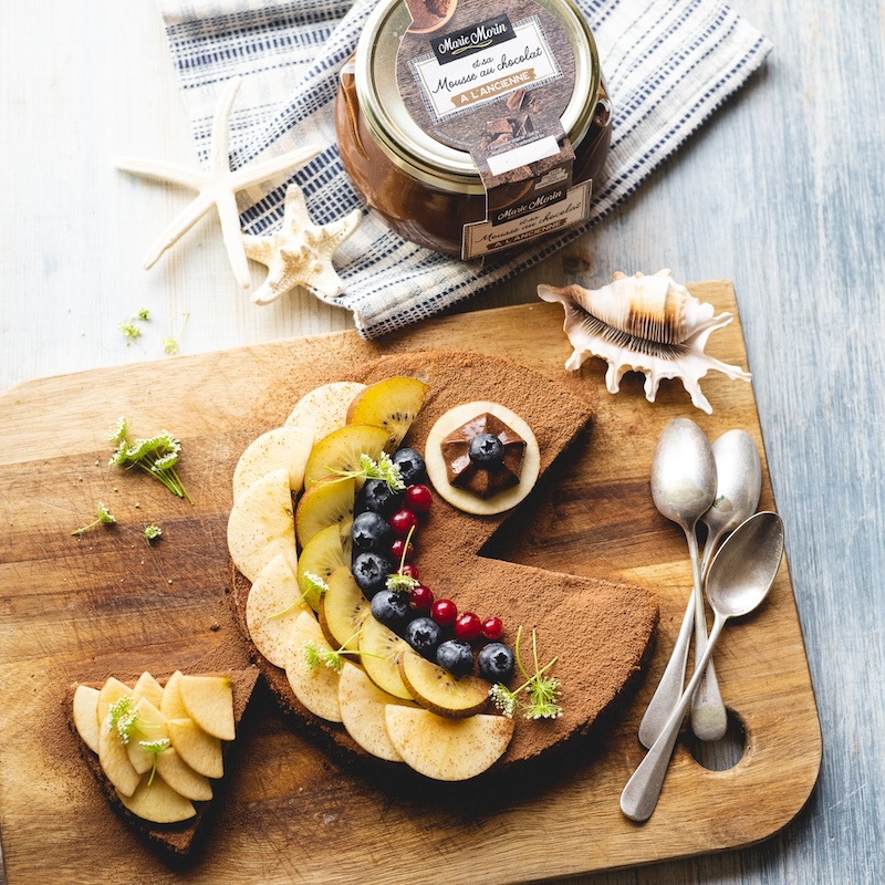 recette de Gâteau poisson mousse au chocolat