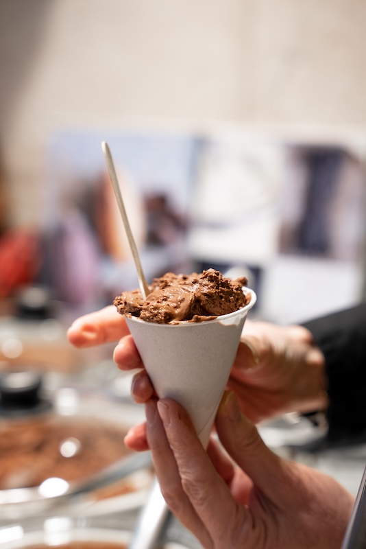 bar à mousses au chocolat