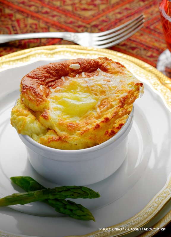 recette de Soufflés aux asperges