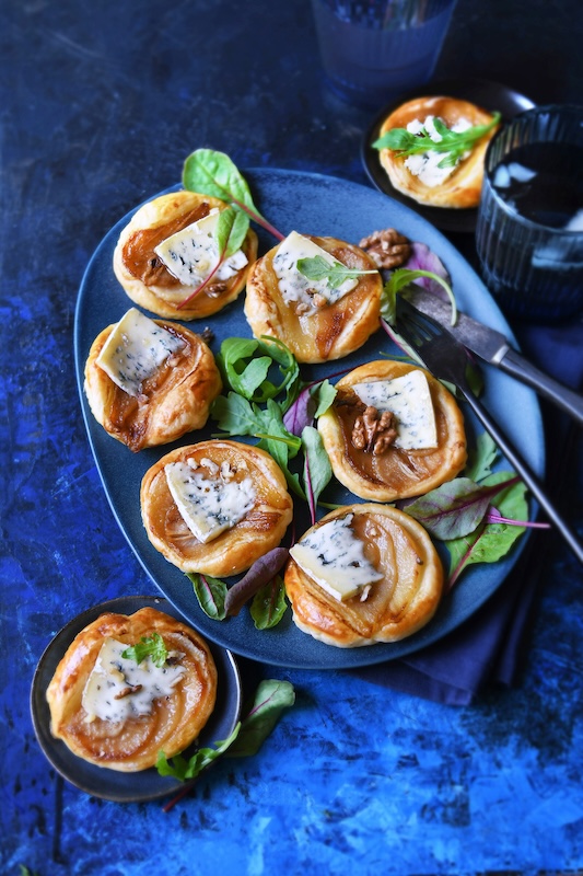 recette de Tartelettes poires à la fourme d’Ambert