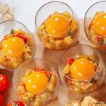 recette d'Oeufs confits sur lit de ratatouille