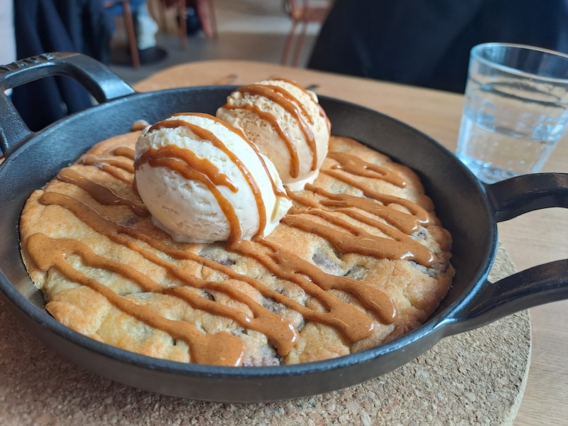 Cookie chaud à partager