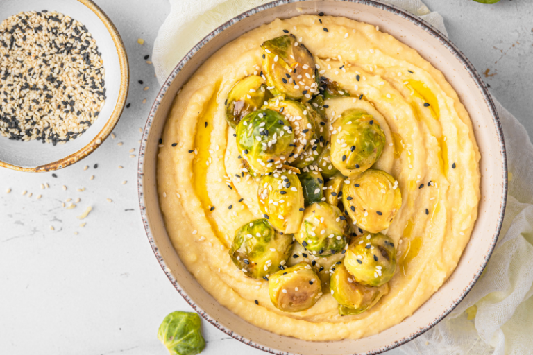 Choux de Bruxelles et sauce à l’orange