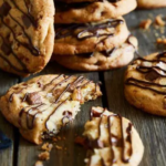 Cookies gourmands aux éclats de caramel