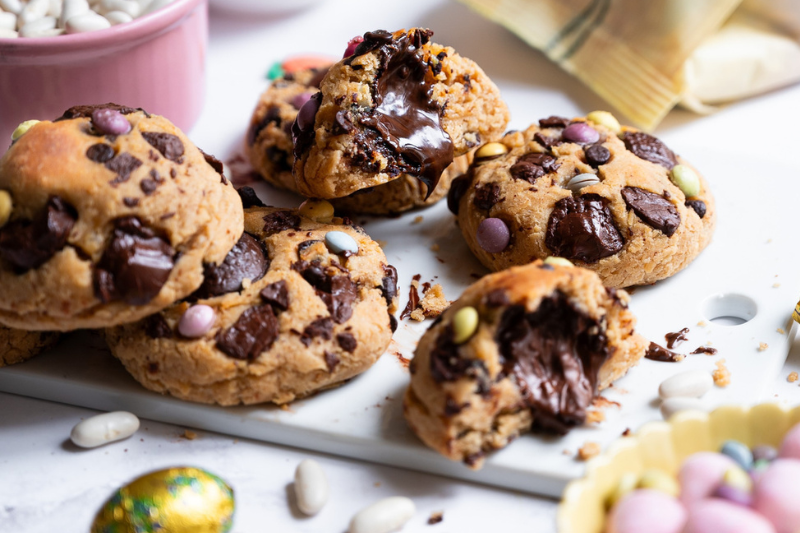 Cookies fourrés aux œufs de Pâques