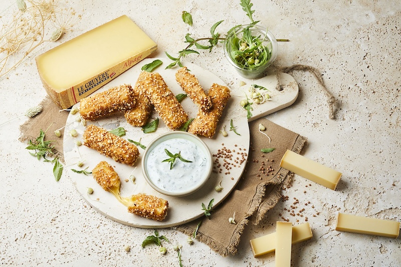 recette de Sticks de Gruyère d’Alpage et kasha