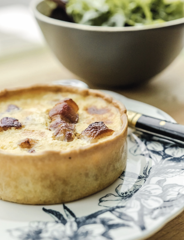 la recette de La quiche lorraine de Feuillette