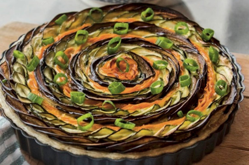 La tarte aux légumes de Feuillette