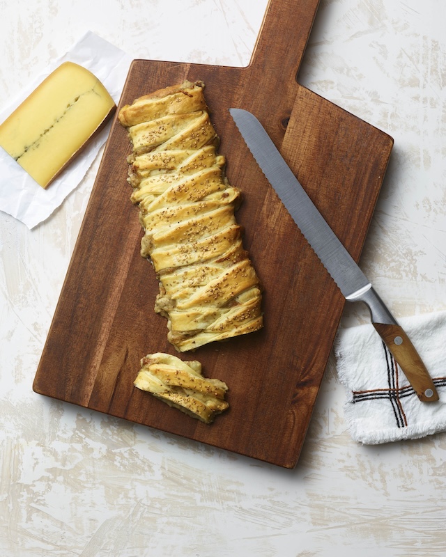 recette de Feuilleté ruban au Morbier AOP