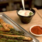 recette d'Asperges marinées au paprika et herbes