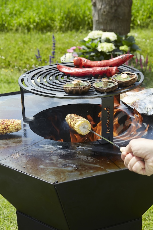 Barbecue Nestor avec grille centrale