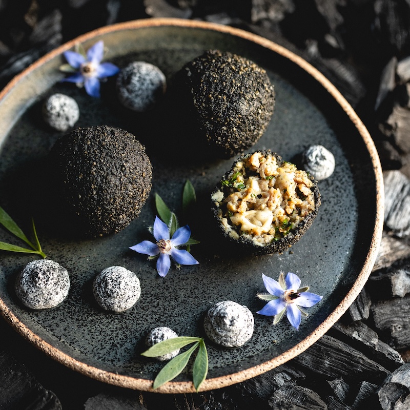 recette de Croquettes d’huîtres terre mer