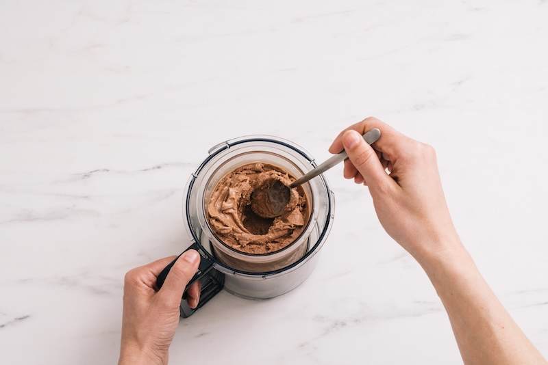 crème glacée au chocolat