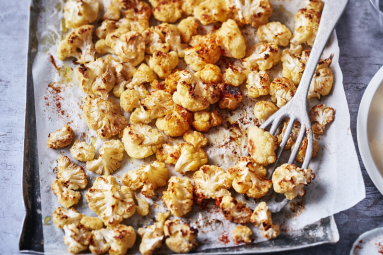 Fleurettes de chou-fleur rôties