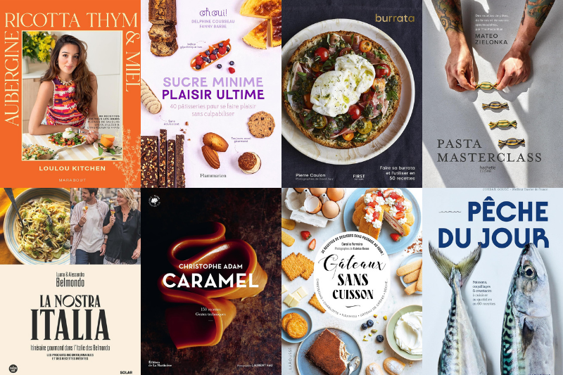 Les livres gastronomiques d’avril 2024