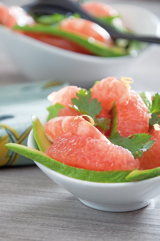 recette de Salade pomelo-avocat