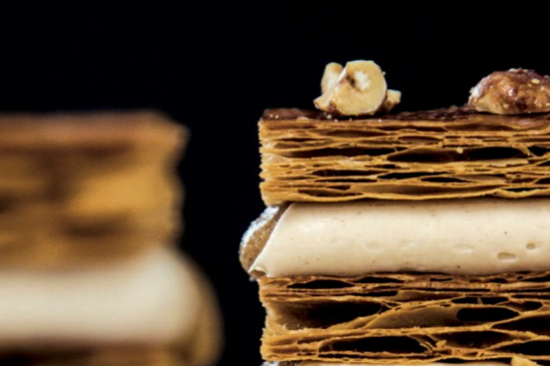 Le millefeuille praliné de Feuillette