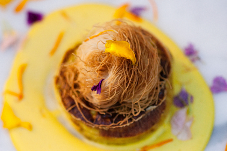 Petits flans d’asperges et sauce