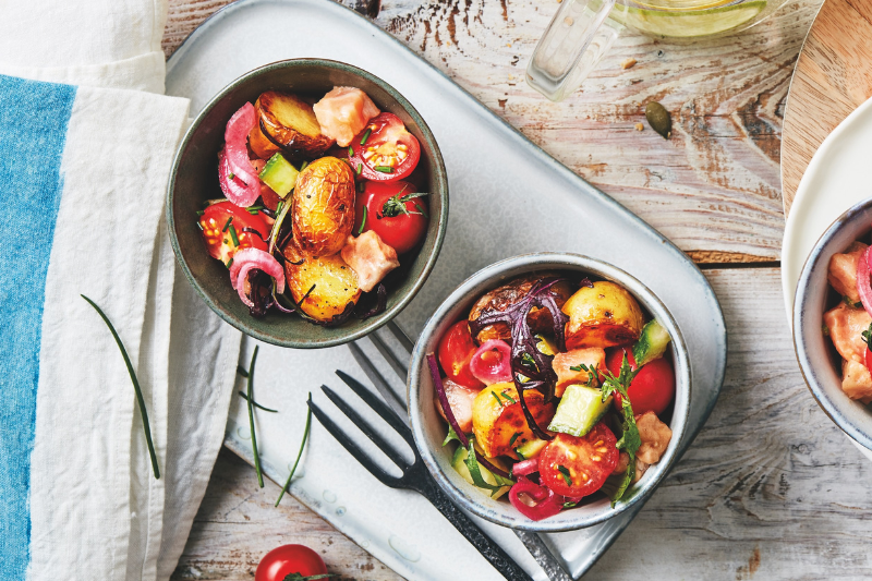 Salade japonaise de pommes de terre