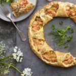 recette de Couronne feuilletée de baron de saumon