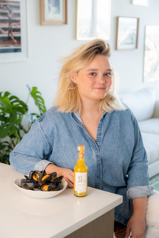 recette de Moules marinées au yuzu