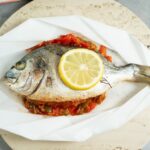 recette de Papillotes de daurade à la basquaise