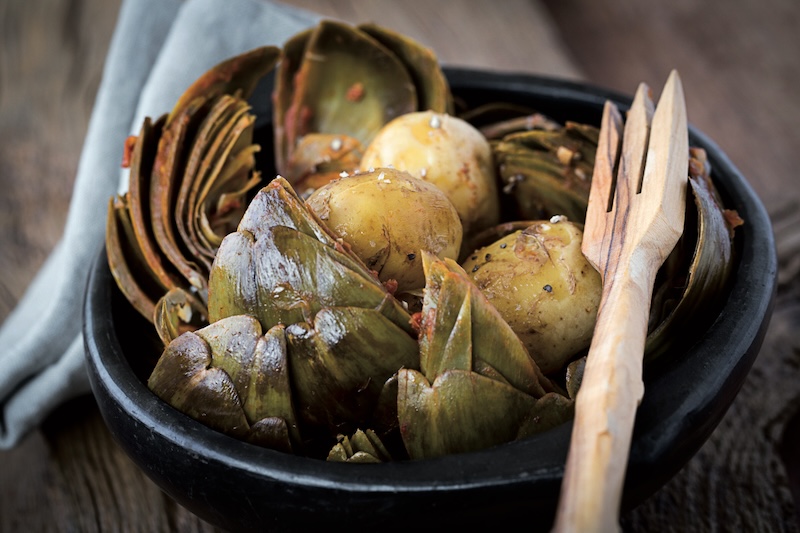 recette de Pommes de terre primeurs à la vendéenne